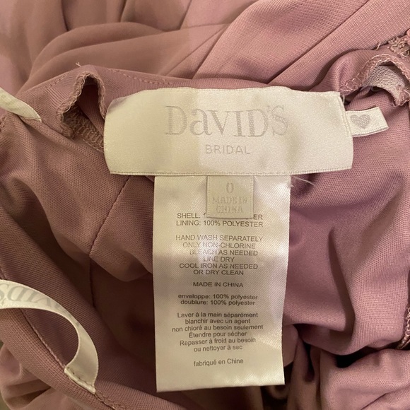 👰🏼‍♀️ DAVID’S BRIDAL BRIDESMAIDS DRESS - Picture 7 of 9